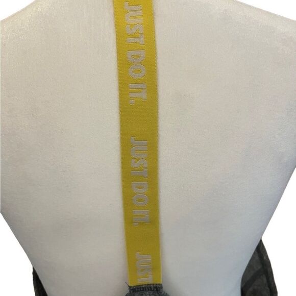 NIKE gray/yellow loose fit yoga/athletic top, size L. - Picture 3 of 6